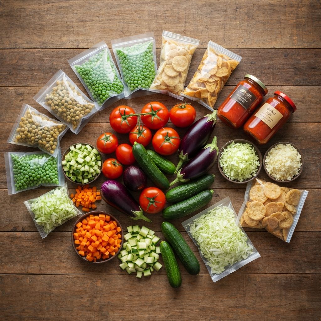 Fresh and processed food components